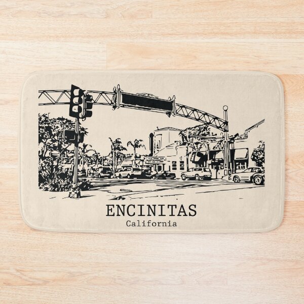 Item preview, Encinitas - California designed and sold by Lakeric Cityscapes.