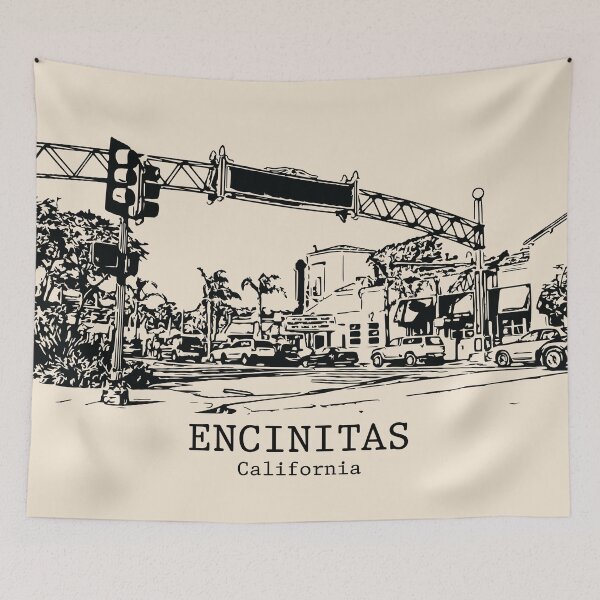 Item preview, Encinitas - California designed and sold by Lakeric Cityscapes.