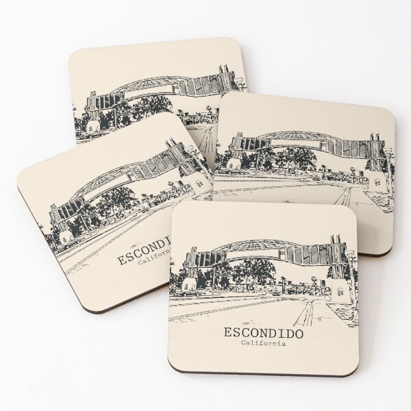 Item preview, Escondido - California designed and sold by Lakeric Cityscapes.