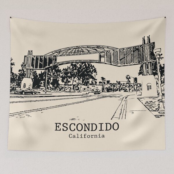 Item preview, Escondido - California designed and sold by Lakeric Cityscapes.