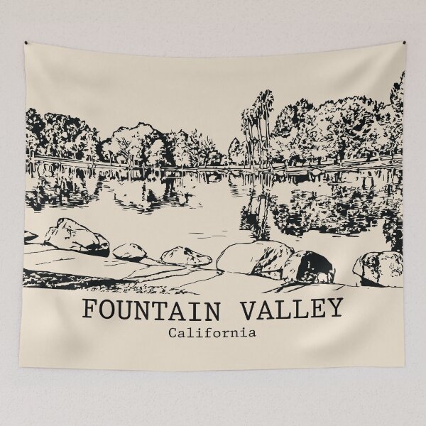 Item preview, Fountain Valley - California designed and sold by Lakeric Cityscapes.