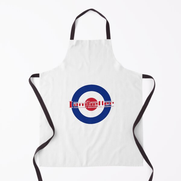 Item preview, Red Lambretta humorous logo with outline designed and sold by charlielloyd.