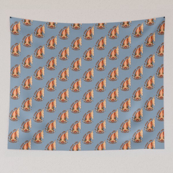 Item preview, Goldfish, O-FISH-ally (Officially) Amazing, Hand Illustrated designed and sold by JoyfulWhimsy.