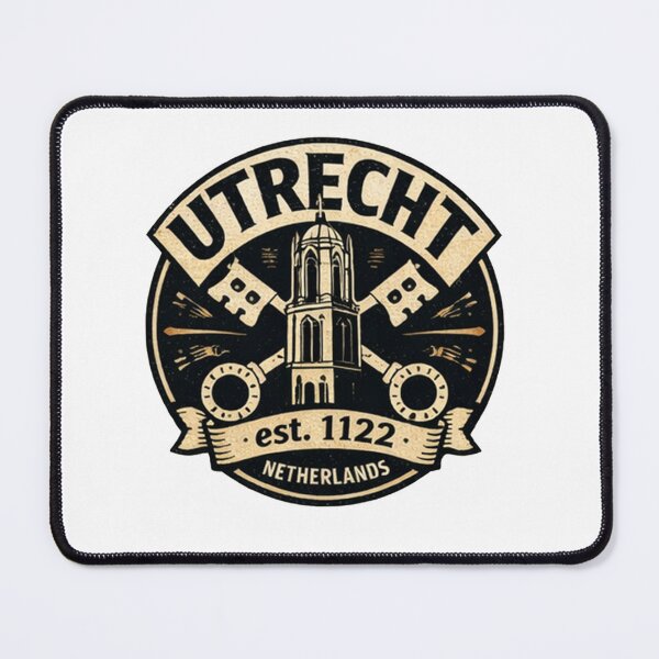 Item preview, Utrecht Vintage Crest – Crossed Keys Heritage Emblem designed and sold by Bronse Wear.