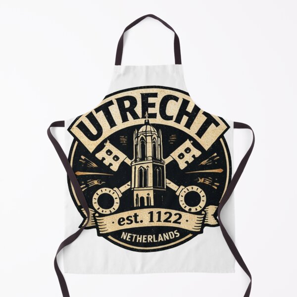 Item preview, Utrecht Vintage Crest – Crossed Keys Heritage Emblem designed and sold by Bronse Wear.