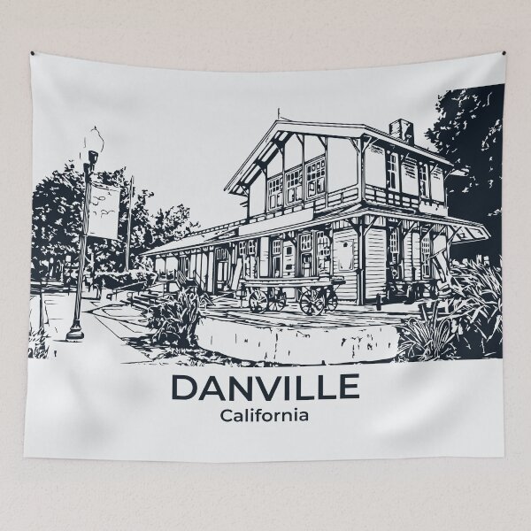 Item preview, Danville - California designed and sold by Lakeric Cityscapes.