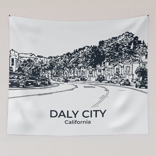 Item preview, Daly City - California designed and sold by Lakeric Cityscapes.