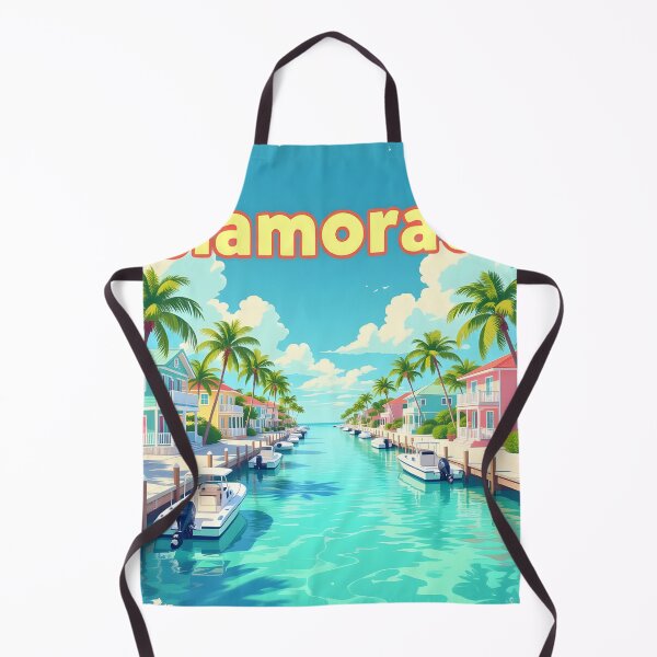 Item preview, Islamorada, Florida, USA: Vintage-Style Painterly Travel Poster designed and sold by LSVart.