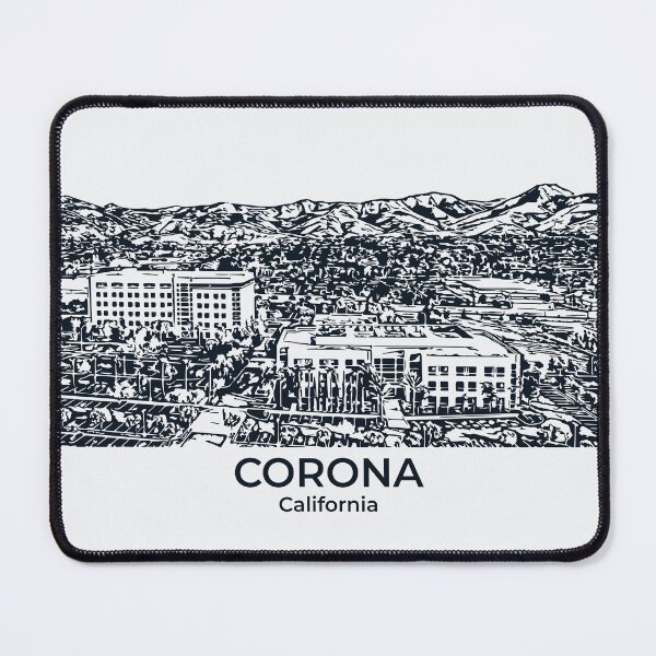Item preview, Corona - California designed and sold by Lakeric Cityscapes.