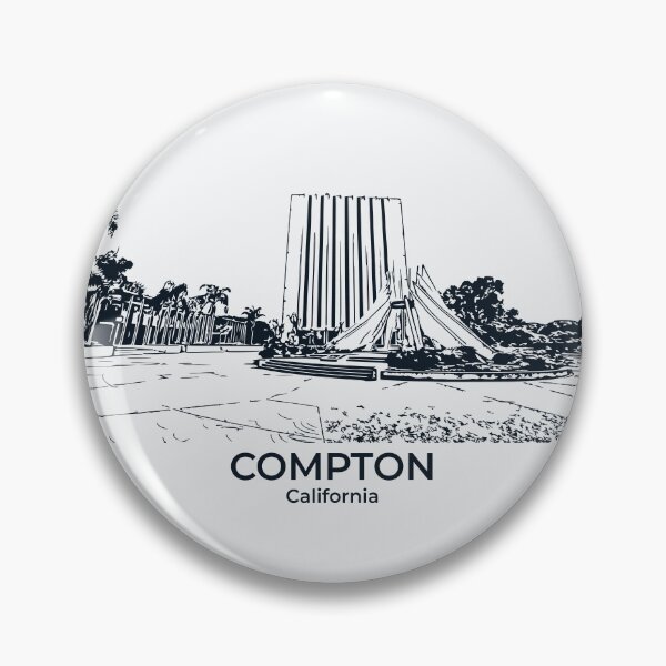 Item preview, Compton - California designed and sold by Lakeric Cityscapes.