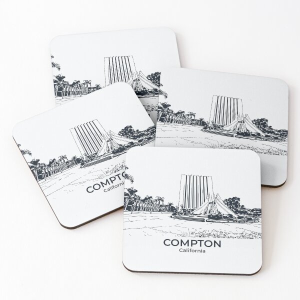 Item preview, Compton - California designed and sold by Lakeric Cityscapes.