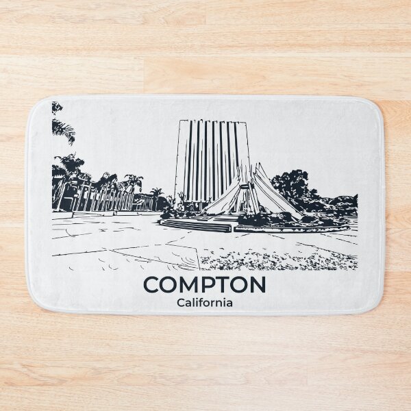 Item preview, Compton - California designed and sold by Lakeric Cityscapes.