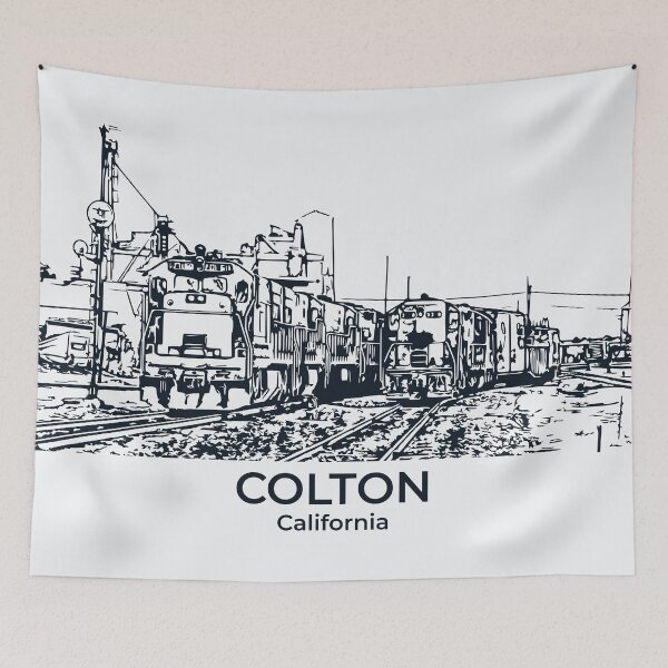 Item preview, Colton - California designed and sold by Lakeric Cityscapes.