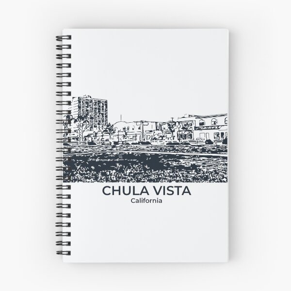 Artikelvorschau, Chula Vista - Kalifornien entworfen und verkauft von Lakeric Cityscapes.