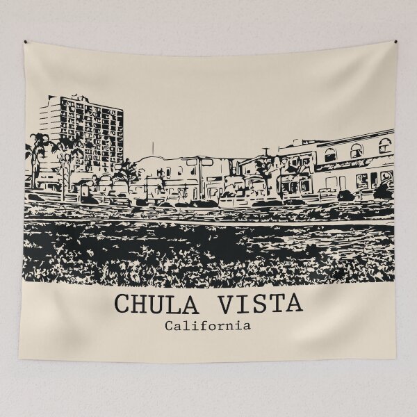 Item preview, Chula Vista - California designed and sold by Lakeric Cityscapes.
