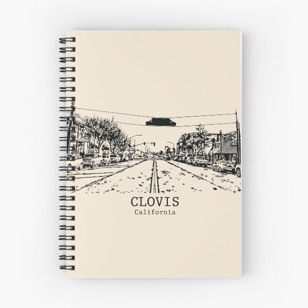 Artikelvorschau, Clovis - Kalifornien entworfen und verkauft von Lakeric Cityscapes.