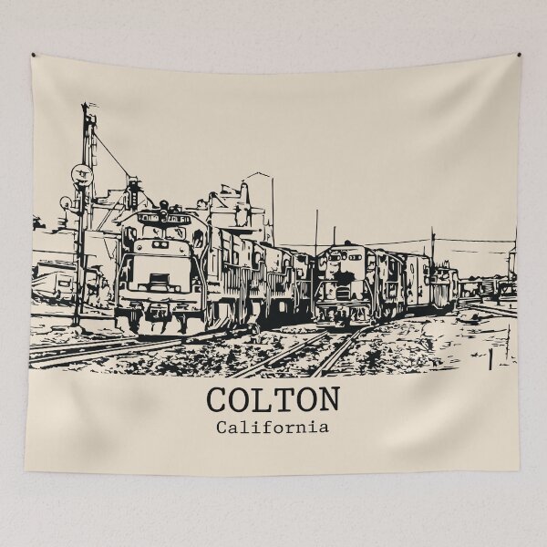 Item preview, Colton - California designed and sold by Lakeric Cityscapes.