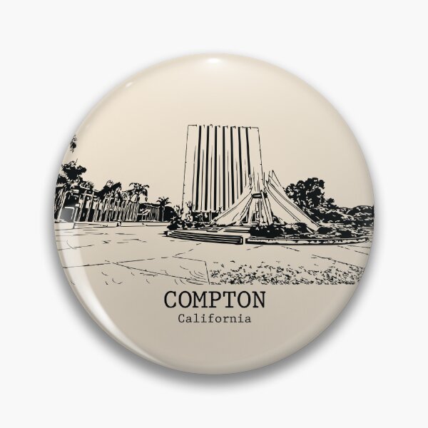 Item preview, Compton - California designed and sold by Lakeric Cityscapes.