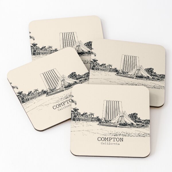 Item preview, Compton - California designed and sold by Lakeric Cityscapes.