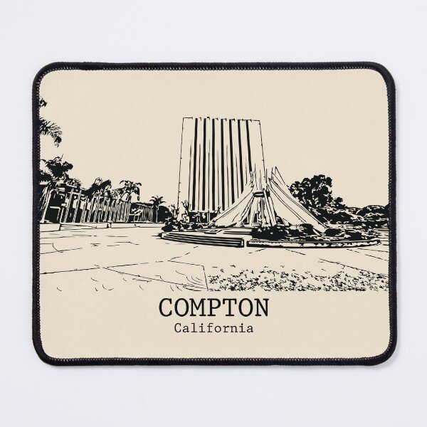Item preview, Compton - California designed and sold by Lakeric Cityscapes.
