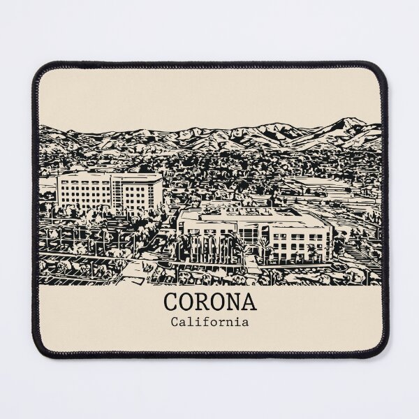 Item preview, Corona - California designed and sold by Lakeric Cityscapes.