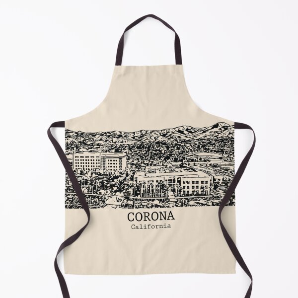 Artikelvorschau, Corona - Kalifornien entworfen und verkauft von Lakeric Cityscapes.