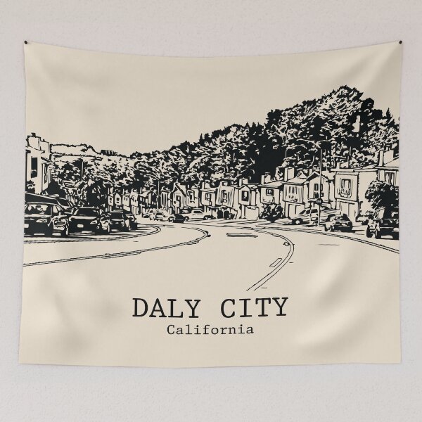 Item preview, Daly City - California designed and sold by Lakeric Cityscapes.