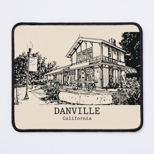 Item preview, Danville - California designed and sold by Lakeric Cityscapes.