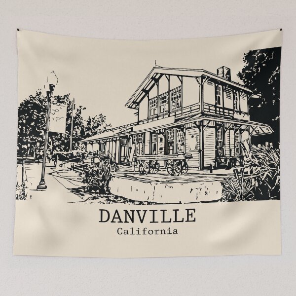 Item preview, Danville - California designed and sold by Lakeric Cityscapes.