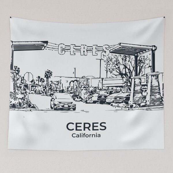 Item preview, Ceres - California designed and sold by Lakeric Cityscapes.