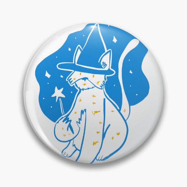 Item preview, Blue Cat Guardian of Magic designed and sold by chicadelosrulos.