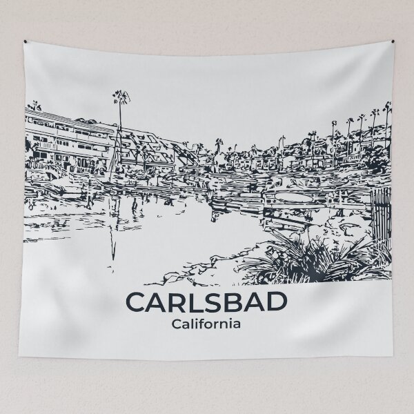 Item preview, Carlsbad - California designed and sold by Lakeric Cityscapes.