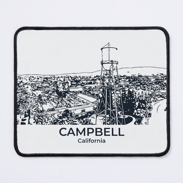 Item preview, Campbell - California designed and sold by Lakeric Cityscapes.