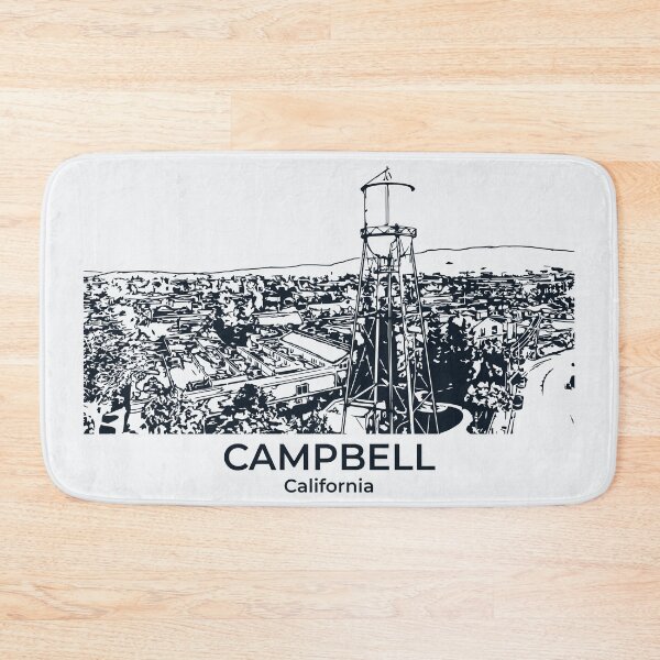 Item preview, Campbell - California designed and sold by Lakeric Cityscapes.