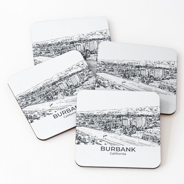 Item preview, Burbank - California designed and sold by Lakeric Cityscapes.