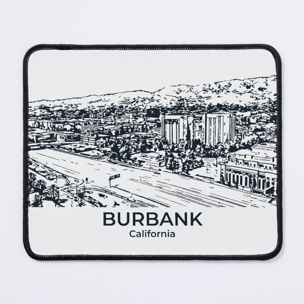 Item preview, Burbank - California designed and sold by Lakeric Cityscapes.