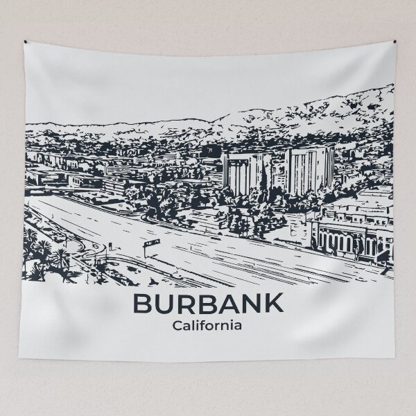 Item preview, Burbank - California designed and sold by Lakeric.