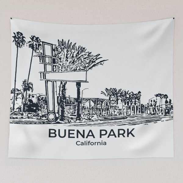 Item preview, Buena Park - California designed and sold by Lakeric Cityscapes.