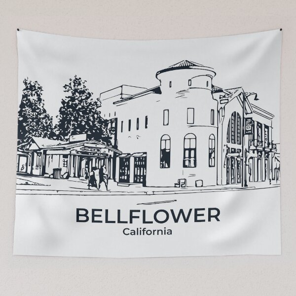 Item preview, Bellflower - California designed and sold by Lakeric Cityscapes.
