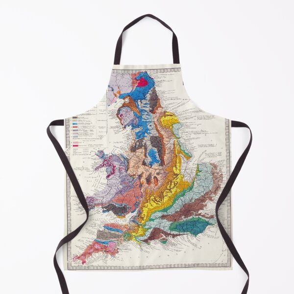 Item preview, Geological Map of England and Wales 1872 designed and sold by colourfind.