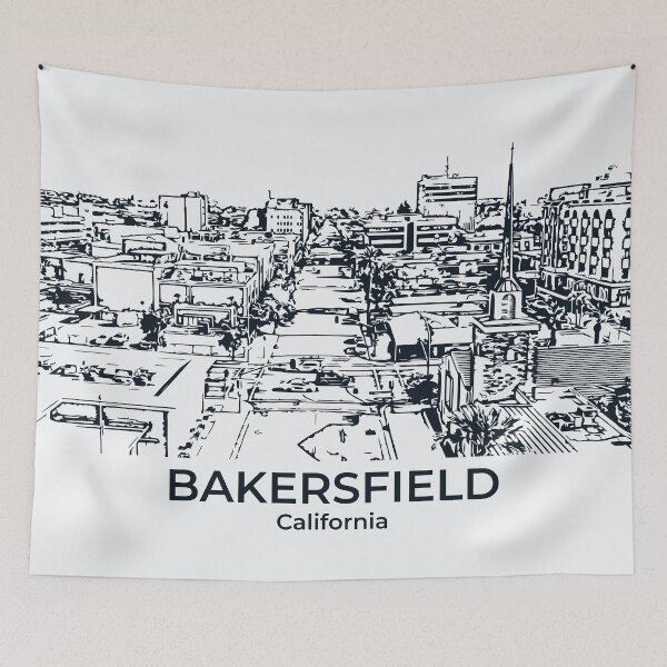 Item preview, Bakersfield - California designed and sold by Lakeric Cityscapes.