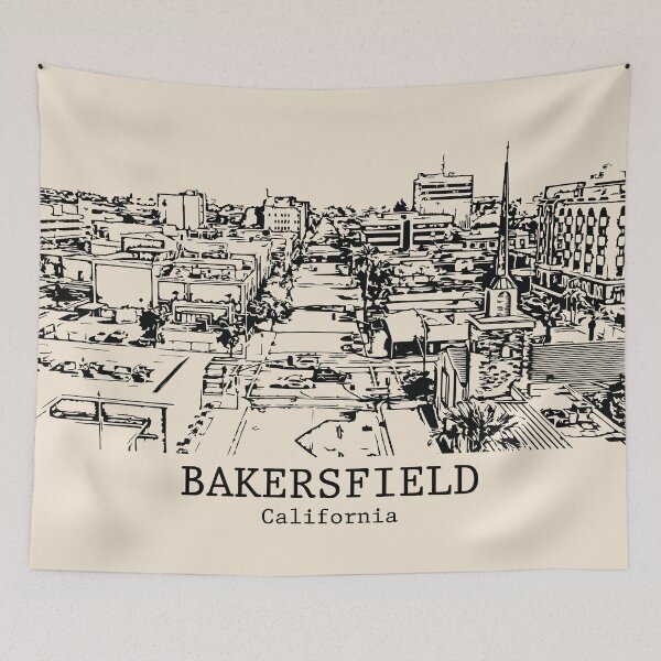 Item preview, Bakersfield - California designed and sold by Lakeric Cityscapes.