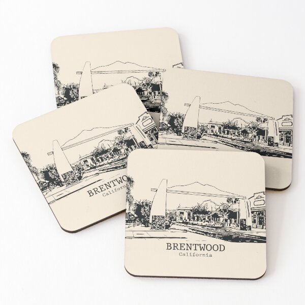 Item preview, Brentwood - California designed and sold by Lakeric Cityscapes.