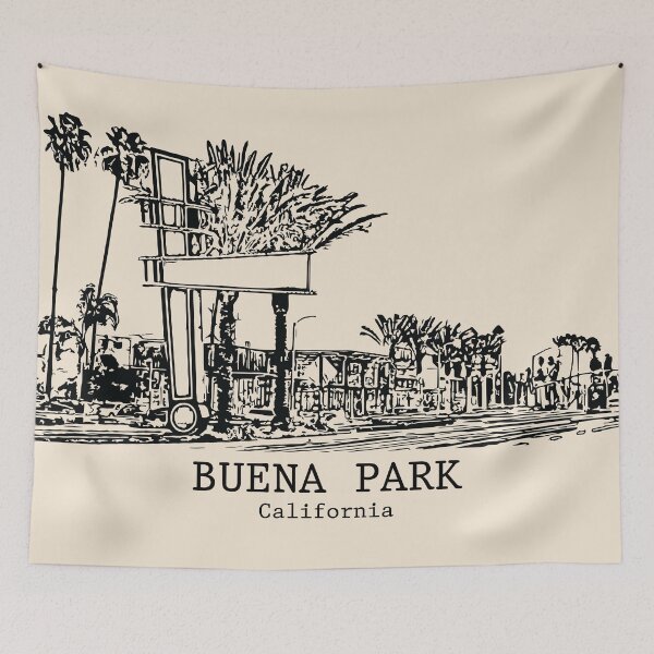 Item preview, Buena Park - California designed and sold by Lakeric Cityscapes.