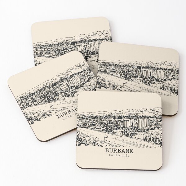 Item preview, Burbank - California designed and sold by Lakeric Cityscapes.