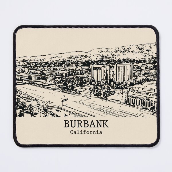 Item preview, Burbank - California designed and sold by Lakeric Cityscapes.