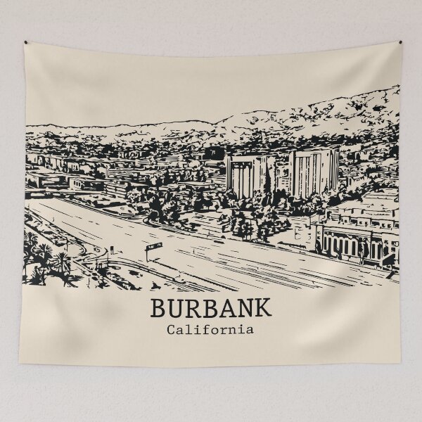 Item preview, Burbank - California designed and sold by Lakeric.