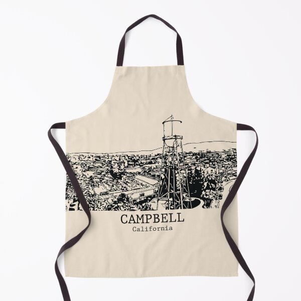 Item preview, Campbell - California designed and sold by Lakeric Cityscapes.