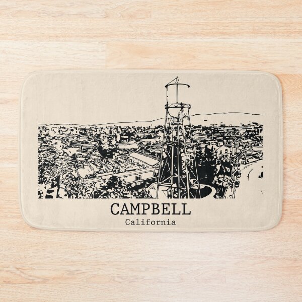 Item preview, Campbell - California designed and sold by Lakeric Cityscapes.