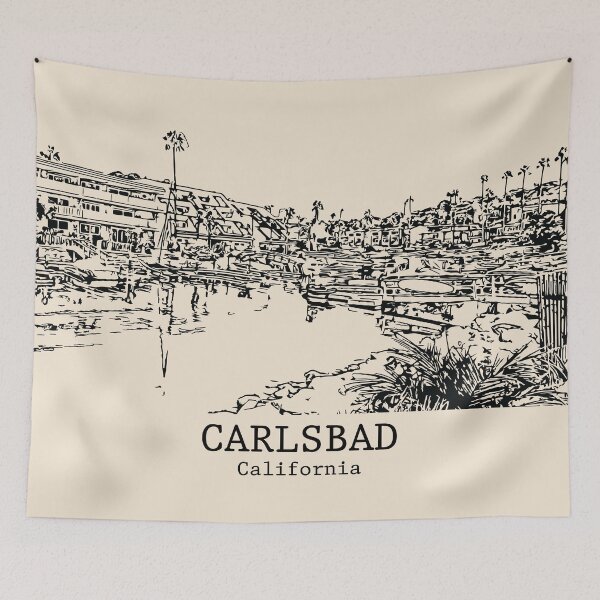 Item preview, Carlsbad - California designed and sold by Lakeric Cityscapes.